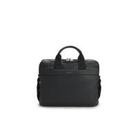 HUGO Hommes Speedyork Doc Case Porte-documents en similicuir avec logo argenté