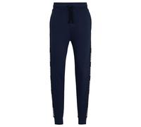 HUGO Hommes Sporty Logo Pant Pantalon de survêtement resserré au Bas des Jambes en Coton Biologique avec Bande Logo