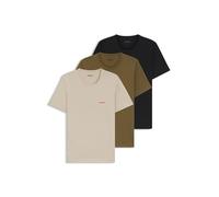 HUGO Hommes T-Shirt RN Triplet P Lot de Trois t-Shirts en Coton