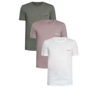 HUGO Hommes T-Shirt RN Triplet P Lot de Trois t-Shirts en Coton