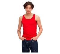 HUGO Hommes Tank Top Twin Pack Lot de Deux débardeurs à Logo en Coton Stretch