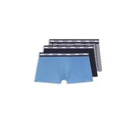 HUGO Lot de trois boxers courts en coton stretch - Style TRUNK TR PLANET DES, 50545668 Bleu XL