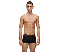 HUGO Hommes Trunk Triplet Nebula Lot de Trois Boxers Courts en Jersey Stretch avec Taille logotée