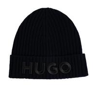 HUGO Hommes Unisex-X565-7 Bonnet en Laine Vierge avec Logo