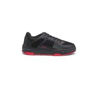 HUGO Hommes Yarrow Tenn Baskets en Similicuir et Mesh