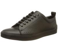Hugo Hommes Zero Tenn Baskets Basses en Cuir grainé à Ruban Logo