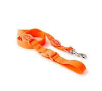 HUGO & HUDSON Laisse imperméable pour Chien, Laisse Anti-Odeur, Orange, 120 x 1,5 cm
