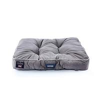 HUGO & HUDSON SCBED1004-L Lit Plat rembourré Gris Taille L