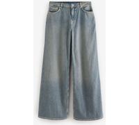 HUGO HUGO Blue Wide Leg Denim Jeans