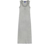 HUGO HUGO Grey Niliyo Logo Jersey Midi Dress Grey EU 42 (UK 14)
