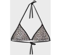 HUGO HUGO Natural Printed Triangle Bikini Top