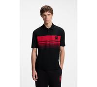 HUGO HUGO x RB polo en piqué à motif taureau - Style Dankoro_RB, 50570563 Noir / Rouge XXL