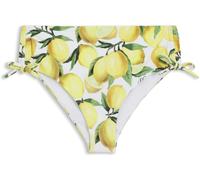 HUGO HUGO Yellow Zebra Print Bikini Bottoms