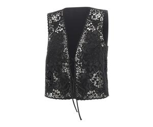 Hugo - Irika Top - Femme - Tops - Noir - Taille: 44 FR