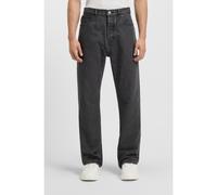 HUGO Jean Baggy en denim noir stone-washed - Style Nate, 50529183 Gris sombre 31/34