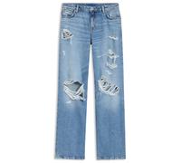 HUGO Jean Baggy en denim usé bleu - Style Gamala_4_B, 50561138 Bleu 26/32