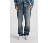 HUGO Jean Baggy en denim usé bleu - Style Nate, 50547137 Bleu 32/34