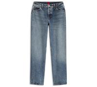 HUGO Jean Barrel en denim bleu lavé en douceur - Style Gennie, 50567758 Turquoise 28/32