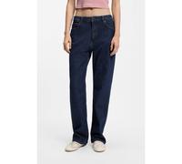 HUGO Jean bleu poivre et sel en denim stretch confortable - Style Elyah_B, 50520594 Bleu foncé 30/32