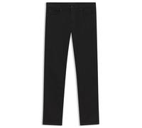 HUGO Jean Coupe Près du Corps en Denim Extensible Noir Profond
