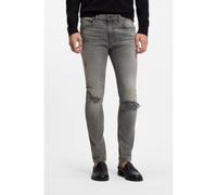 HUGO Jean Extra Slim en denim usé gris - Style HUGO 734, 50561245 Gris 35/34