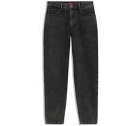 HUGO Jean Mom taille haute en denim gris moyen - Style Garlene, 50571255 Gris sombre 26/32