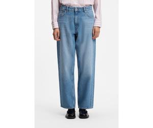 HUGO Jean Loose coupe large avec détails breloques - Style Leni_S_B, 50566130 bleu clair 25/30