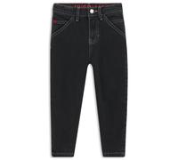 HUGO Jean Loose en denim noir délavé pour enfant - Style G00473/Z0906A, G00473 Fantaisie 126