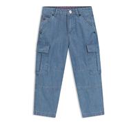 HUGO Jean Loose en denim ripstop bleu pour enfant - Style G00478/Z2508A, G00478 Fantaisie 162