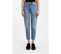 HUGO Jean Mom en denim stretch bleu avec poche en relief - Style Garlene, 50556442 bleu clair 28/32