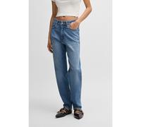 HUGO Jean Mom en denim stretch bleu confortable - Style 938, 50535128 Bleu 29/32