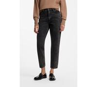 HUGO Jean Mom taille haute en denim gris moyen - Style Garlene, 50571255 Gris sombre 27/34