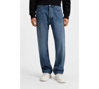 HUGO Jean Regular en denim de coton bleu stone-washed - Style Jonah, 50511497 Bleu 33/34