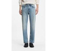 HUGO Jean Regular en tissu twill brisé bleu vif - Style Jonah, 50563455 bleu clair 35/32