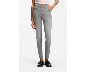 HUGO Jean Skinny en denim stretch gris foncé - Style Malu_B, 50515961 Gris chiné 31/36