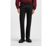 HUGO Jean Slim en denim stretch noir intense - Style HUGO 708, 50522163 Noir 36/34