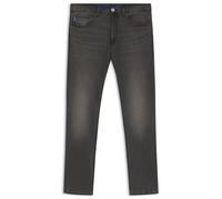 HUGO Jean Slim Fit en denim stretch noir lavé - Style Ash, 50547119 Gris sombre 31/32