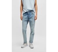 HUGO Jean Tapered en denim stretch bleu clair - Style Brody, 50529224 bleu clair 34/34