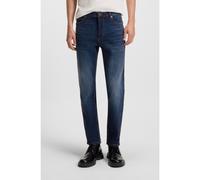HUGO Hommes 634 Jean Tapered en Denim Stretch Bleu foncé