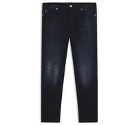 HUGO Jean Tapered en Denim Stretch Bleu-Noir