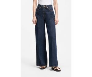 HUGO Jean Wide en denim bleu avec plis sur le devant - Style 937_16, 50563504 Bleu foncé 29/34