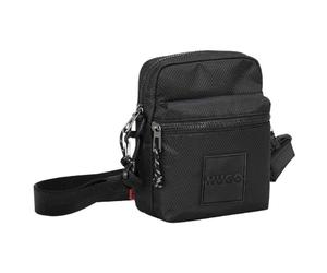 HUGO Jhin_NS Zip, Sac bandoulière avec Fermeture éclair Hommes, Noir, Taille Unique