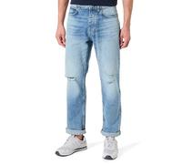 Hugo Jonah Pantalon en Jean, Bleu Moyen, 35W / 34L Hommes