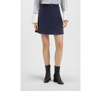HUGO Jupe à la coupe évasée et à la taille haute avec ceinture à boucle - Style Ruwine, 50544741 Bleu foncé 44