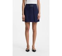 HUGO Jupe courte avec détail chaîne - Style Romilda, 50564125 Bleu 34