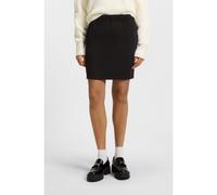 HUGO Jupe courte en molleton avec cordon de serrage invisible - Style Numiu, 50536965 Noir L