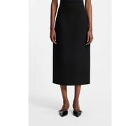 HUGO Jupe crayon en twill stretch - Style Rahasi, 50559017 Noir 38