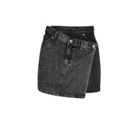 Hugo Jupe en denim Galaxy_1_B taille asymétrique noir M Femme