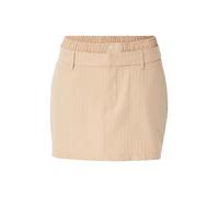 HUGO Jupe courte à rayures tennis avec double taille - Style Remima-1_B, 50552371 Beige 46