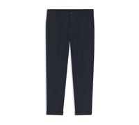 BOSS Pantalon Modern en twill de coton mélangé facile à repasser - Style C-Kane1-BL-FTU, 50553829 Bleu foncé 32/32